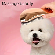 Pet Grooming Brush for Dogs and Cats Hair Cleaning Comb for Shedding and Undercoat Removal Ergonomic Tool