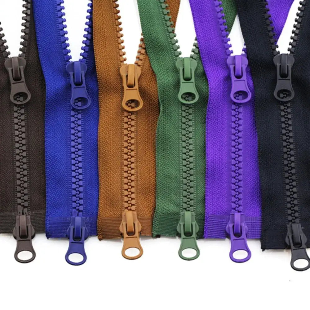 90cm Size 5 Resin Zipper Double Slider Two Way Open End For Jackets Durable High Quality Long Zips