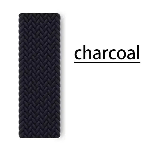 Simples Market charcoal braided Apple Watch band for multiple sizes