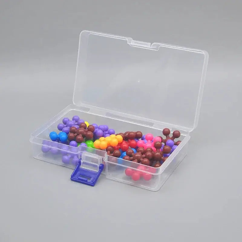 5 Transparent Plastic Storage Boxes For Small Items Craft Supplies And Hardware Organization
