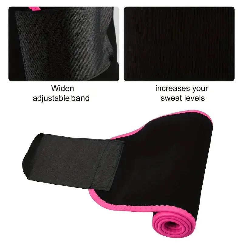 Sports Sweat Burst Waist Support Belt For Running And Training Abdominal Fat Burning Sauna Waist Trimmer