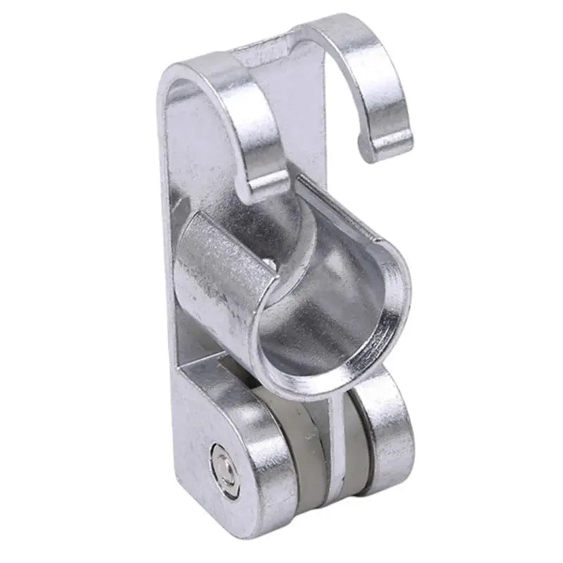 Adjustable hand shower holder bracket with suction cup, full metal plating, Simples Market