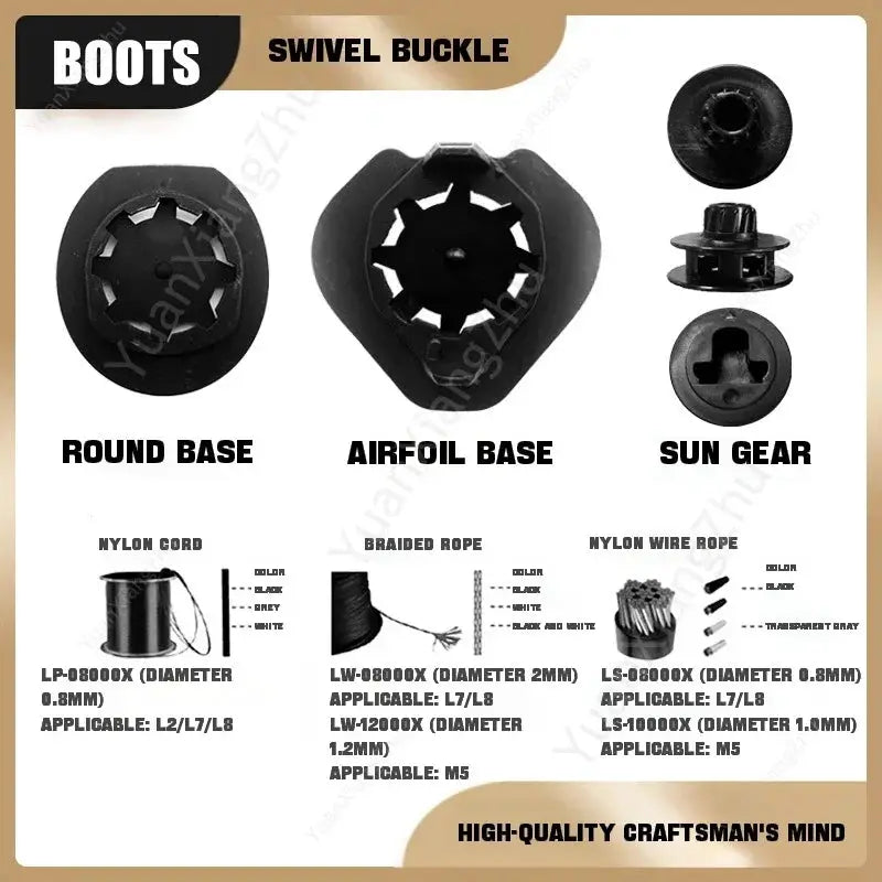 Boots automatic no-tie shoelaces with swivel buckle; black, 1 pair.
