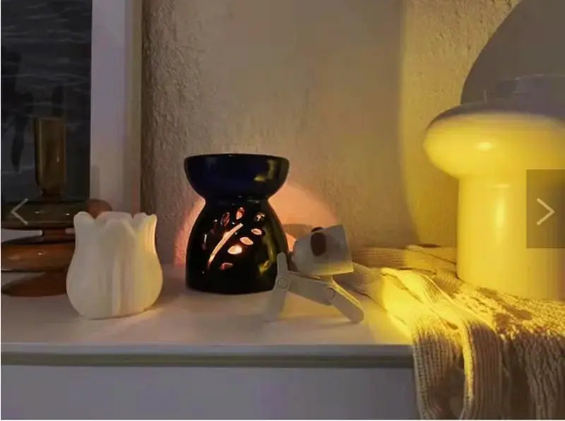 LED mini night light foldable desk lamps set of 4 decorative desktop ornaments for kids' rooms
