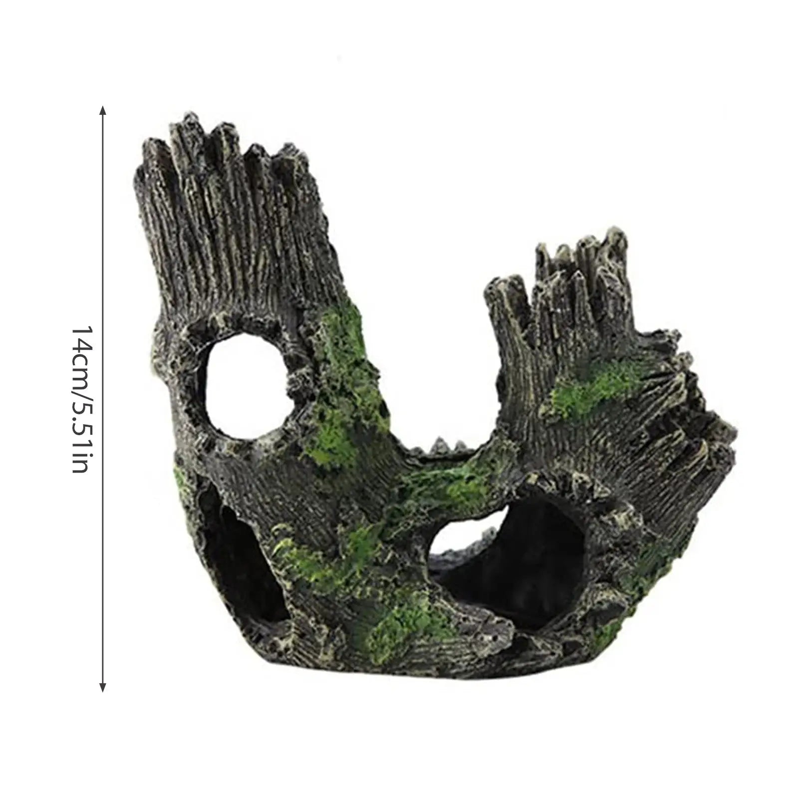 Artificial Bridge Resin Landscape Decoration for Fish Tank Aquarium Ornament and Cave Habitat