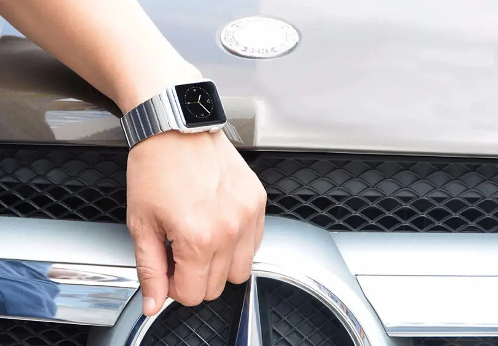 Luxury Stainless Steel Strap For Apple Watch Series 10 9 8 7 46mm 45mm 41mm  Link Bracelet Iwatch Ultra 2 49mm IWatch Metal Band
