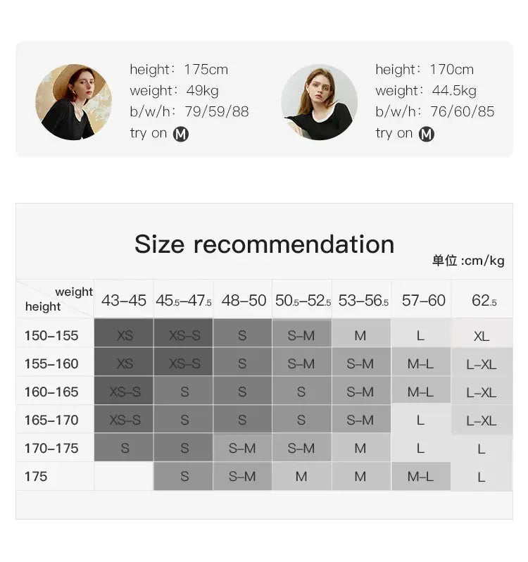 Skirt FSLE 2025 grey pleated long office skirt with size chart and model photos