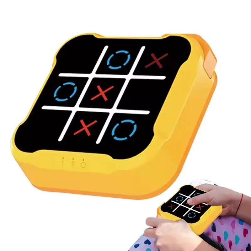 Multifunctional Electronic Tic Tac Toe Game Table Portable Puzzle Board For Adults And Kids Montessori Educational Toy