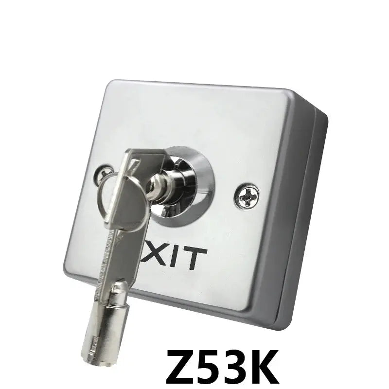 Zinc alloy exit button switch, push exit button for access control system