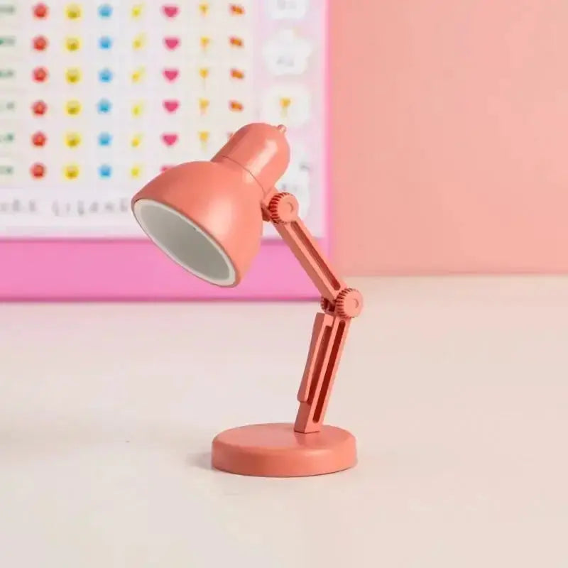 LumaFold Mini Book Light With Clip Portable Foldable LED Reading Lamp Magnetic Base For Travel Night Reading