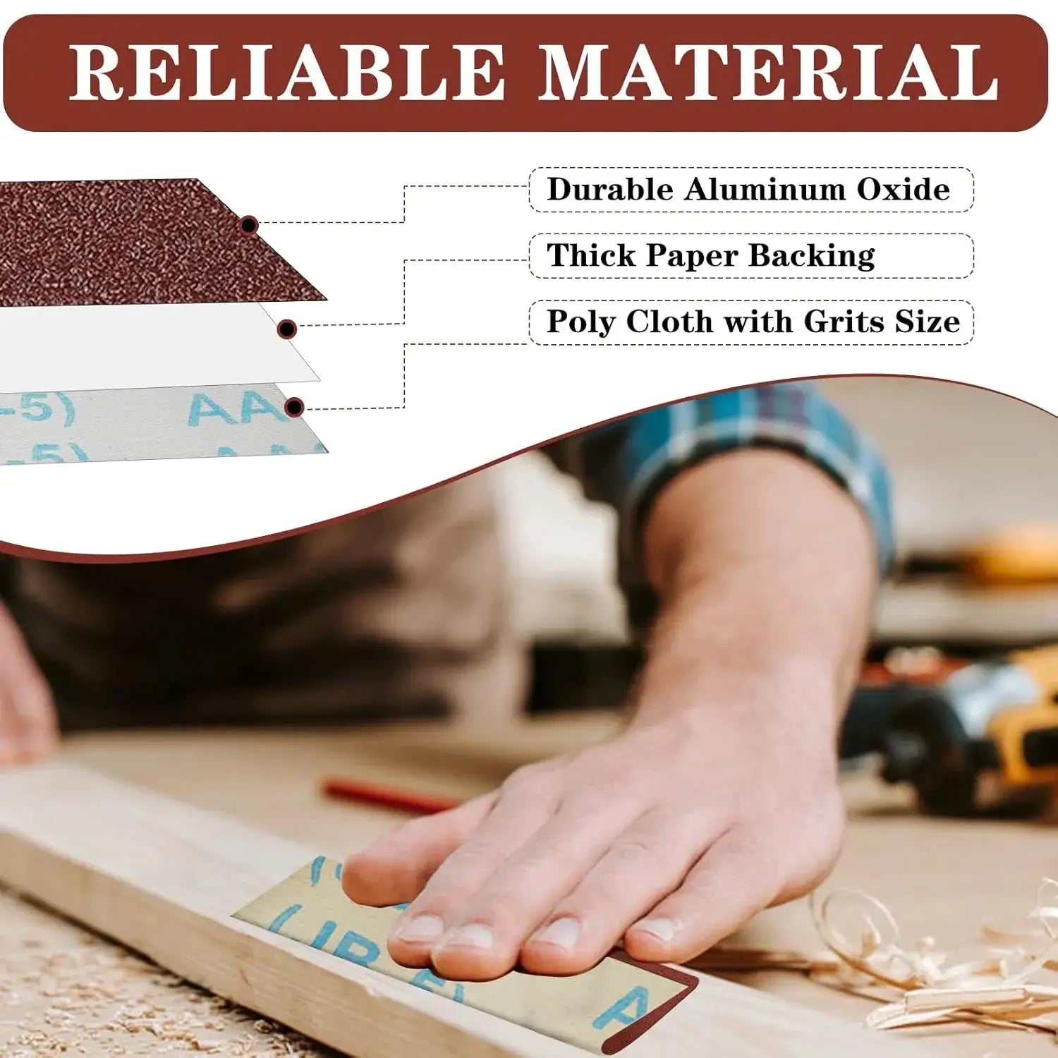 1 Inch Emery Cloth Roll Continuous Sandpaper For Wood Sanding Metal Polishing Car Detailing 2m And 5m