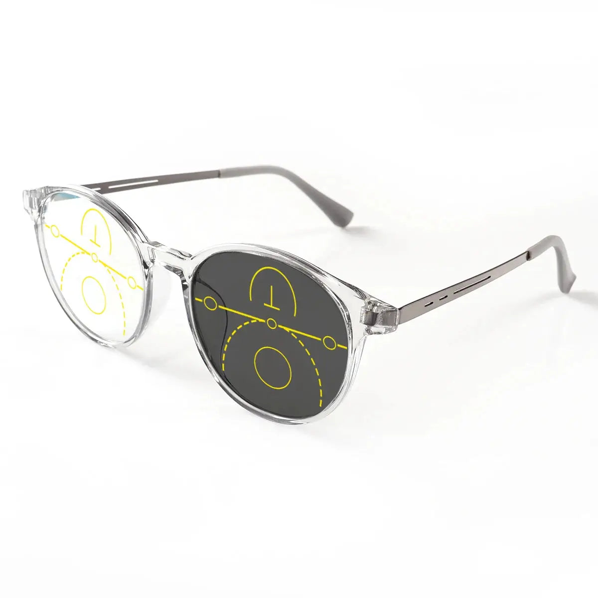 NovaSight Progressive Multifocal Reading Glasses With Photochromic Lenses For Indoor Outdoor Clarity