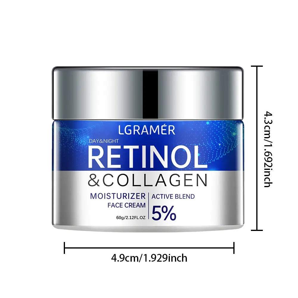 NovaDerma Retinol Radiance Cream Fades Fine Lines Tightens Skin And Deep Hydration For Youthful Glow