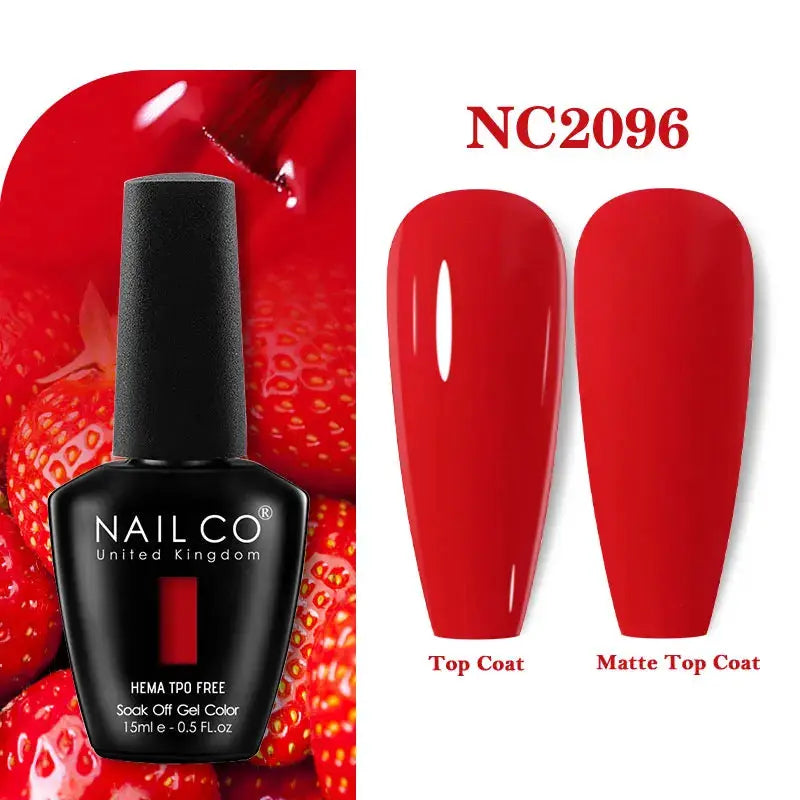 NAILCO 283 Colors Gel Nail Polish Kit Ultra Long Lasting UV Gel Varnish With 30 Day Shine