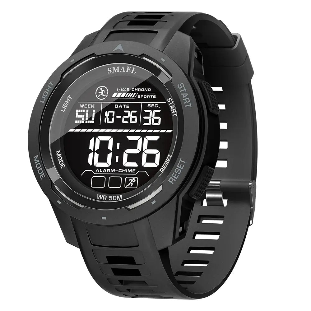 SMAEL 8105 Digital Watch For Men 50 Meter Waterproof Sports LED Backlight Stopwatch