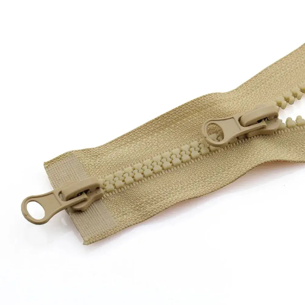 90cm Size 5 Resin Zipper Double Slider Two Way Open End For Jackets Durable High Quality Long Zips
