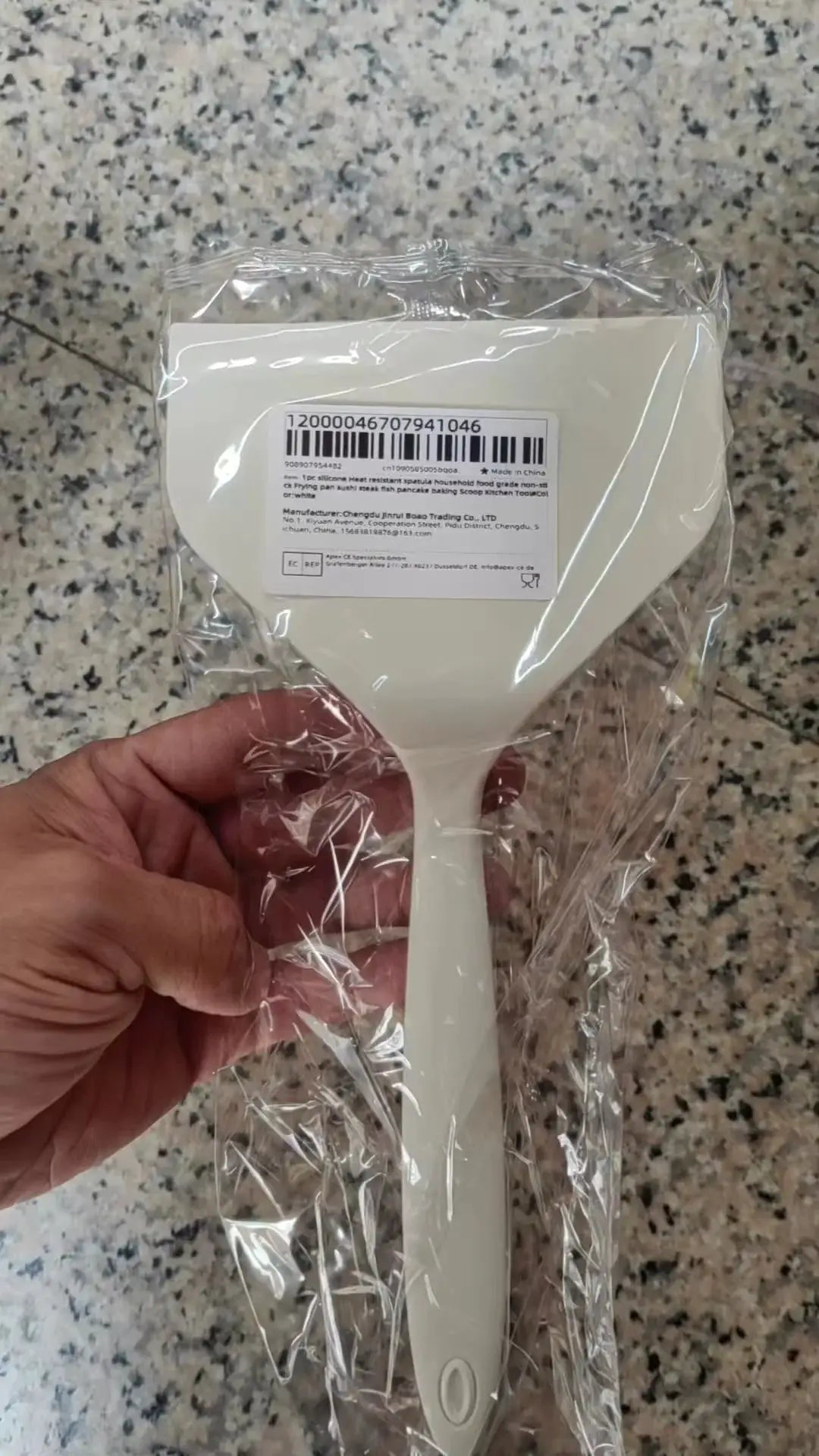 Silicone Heat Resistant Spatula Food Grade Nonstick Kitchen Tool For Frying Pan Griddle Pancake Sushi Steak Fish