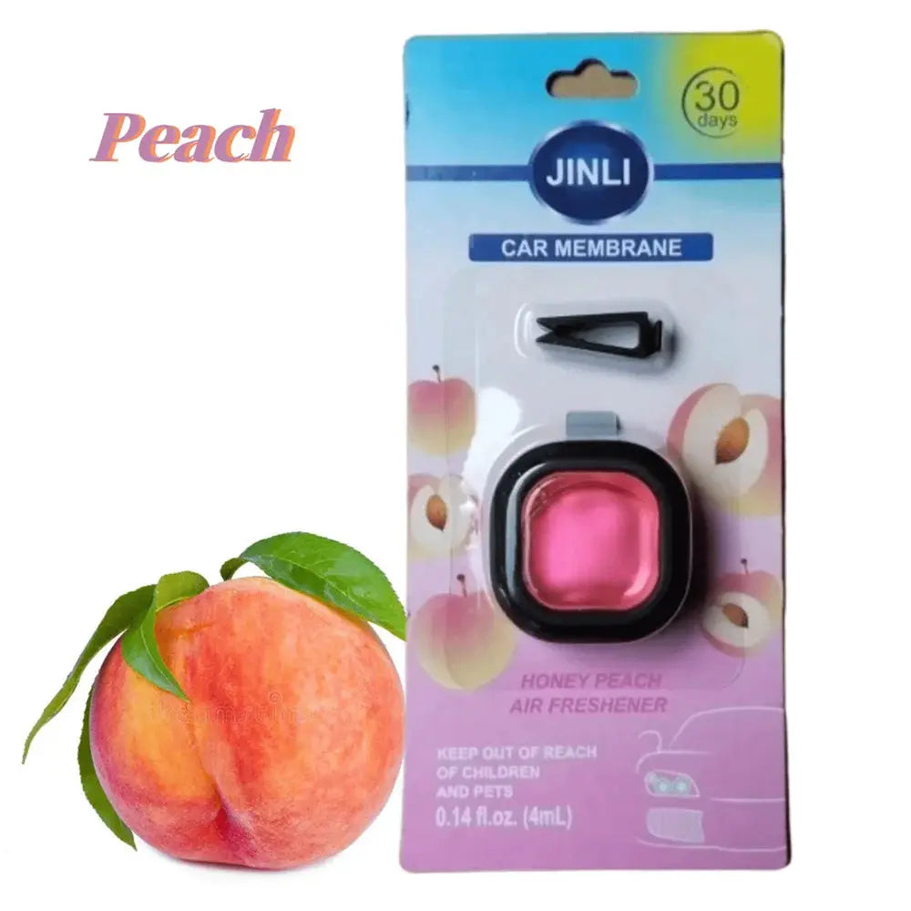Long-Lasting Car Air Freshener Vent Clip With Essential Oil Scent Odor Eliminator Alcohol-Free 0.14oz