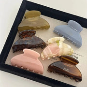 Elegant Acetate Hair Claw Clip Shark Clip For Medium Hair Secure Hold And Stylish Accessory