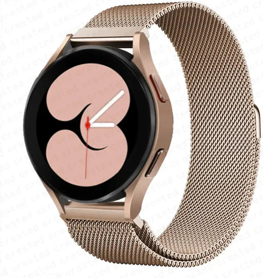 Mlianese loop For Samsung Galaxy watch 6 strap 4 classic/5 pro/3/Active 2/Gear S3 20mm 22mm bracelet for Huawei GT/2/3/Pro band