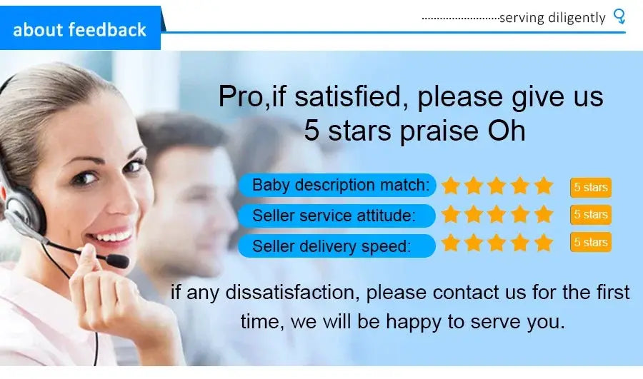 Simples Market replaceable bulb GU10 downlights banner on blue background with a headset agent and 5-star feedback.