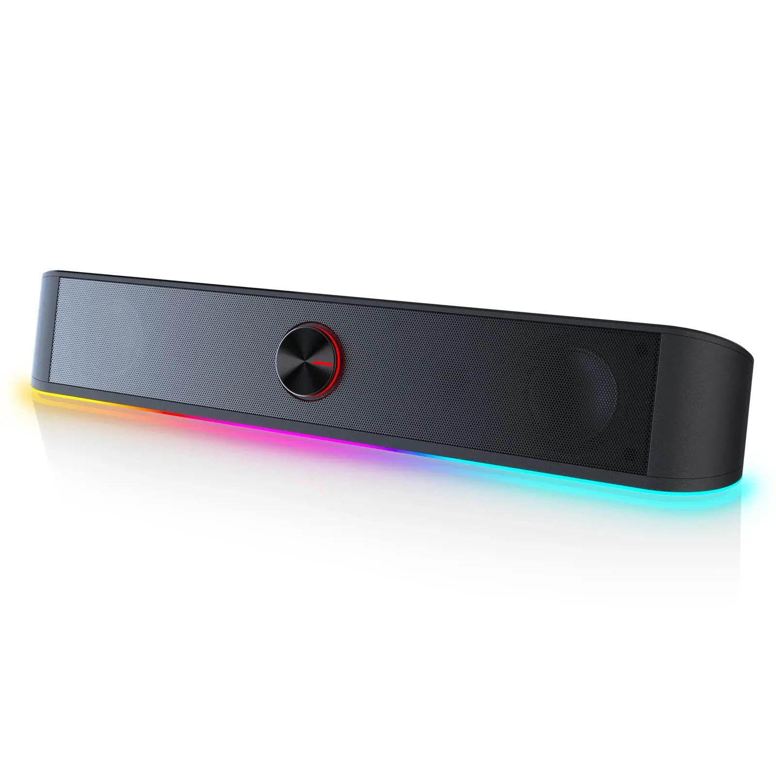 Redragon GS560 Adiemus RGB USB desktop soundbar, 2.0 computer speaker with RGB lighting