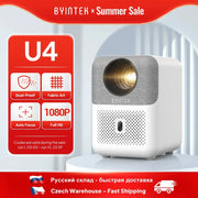 Byintek Love U4 Mini Home Theater Projector 4K 1080P Android Wifi