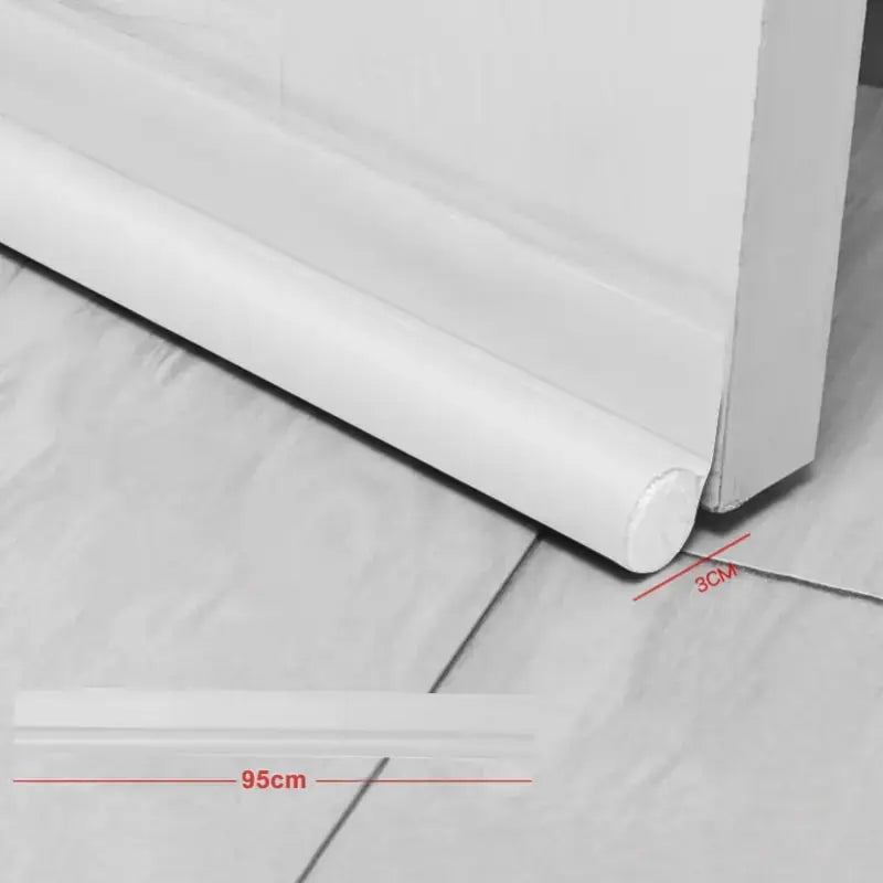 Door Bottom Seal Windproof Soundproof Door Sweep Draft Stopper Self Adhesive Weatherstrip Cuttable Acoustic Foam