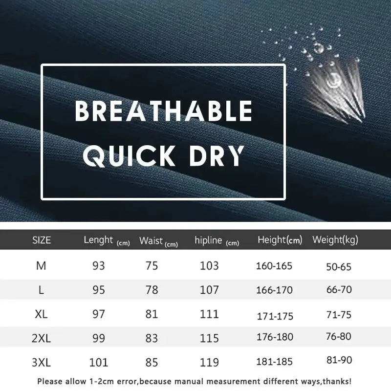 Men's dark blue elastic breathable quick-dry running pants for gym
