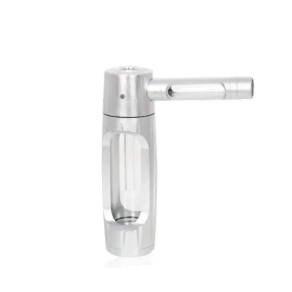 ZenSmoke Handheld Portable Smoking Pipe Hookah Set With Dry Burning Glass Tobacco Bowl And Cigarette Filters
