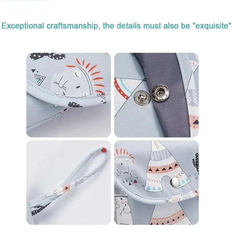 Waterproof Diaper Bag With Wet Dry Pack Organizer For Travel Stroller Carry Bag Nappy Mummy Pouch