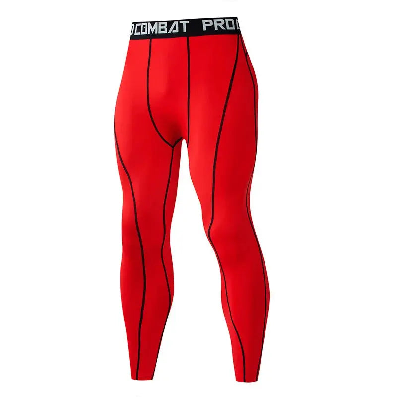 Men Compression Tight Leggings For Running Gym Fitness Training Yoga Quick Dry Pants