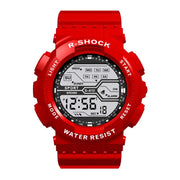 Summit Gear Outdoor Sport Mens Watch Multifunction Large Screen LED Display Waterproof Military Digital Wristwatch