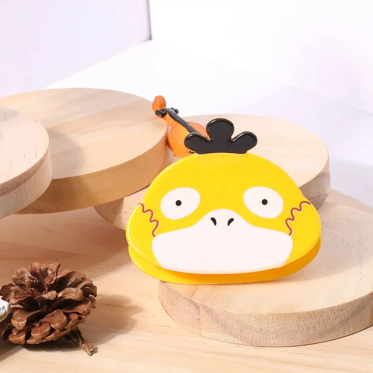 Pokemon Pikachu Hair Claw Clip For Women Cartoon Hair Accessory With Durable Nylon Secure Hold