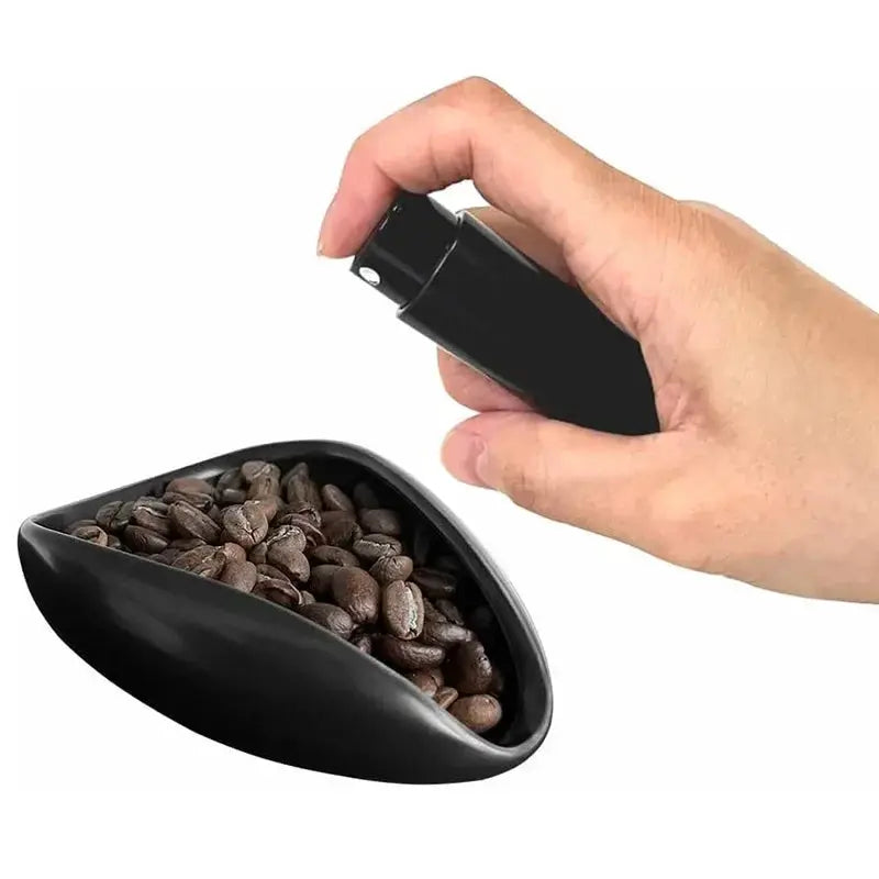 Coffee Bean Dosing Cup And Spoon Set Ceramic Dosing Vessel Measuring Tray Kit For Coffee Or Tea Espresso Accessories