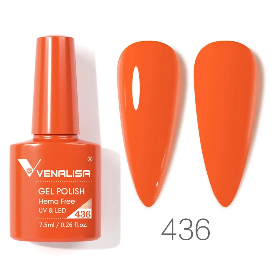 Venalisa 7 5ml Gel Nail Polish Kit 60 Colors Hema Free Milky White Jelly Soak Off UV LED Varnish Full Coverage