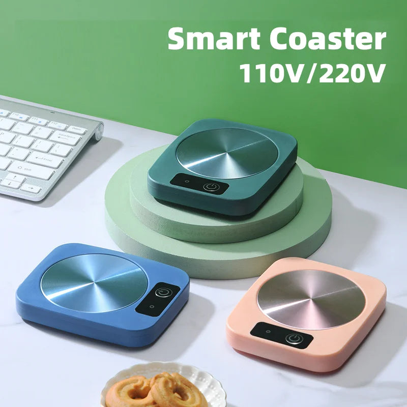 Electric Mug Warmer Thermostatic Coaster Low Power Beverage Heater