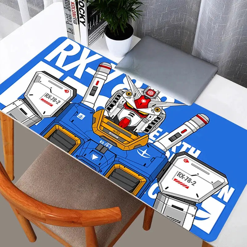 Gundam Themed XXL Mouse Pad 900x400 Large Gaming Desk Mat For Computer Keyboard And Table