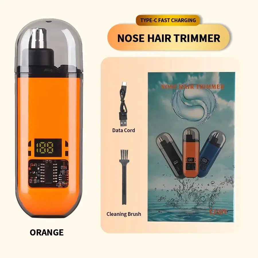 GroomMaster 2 In 1 Electric Ear And Nose Trimmer For Men Portable Painless Grooming 2024