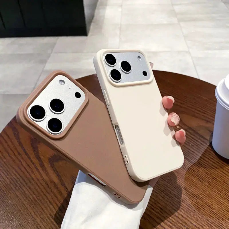 LuxeCandy Color Silicone Soft Case for iPhone 17 Series Matte Finish TPU Cover Scratch and Fingerprint Resistant
