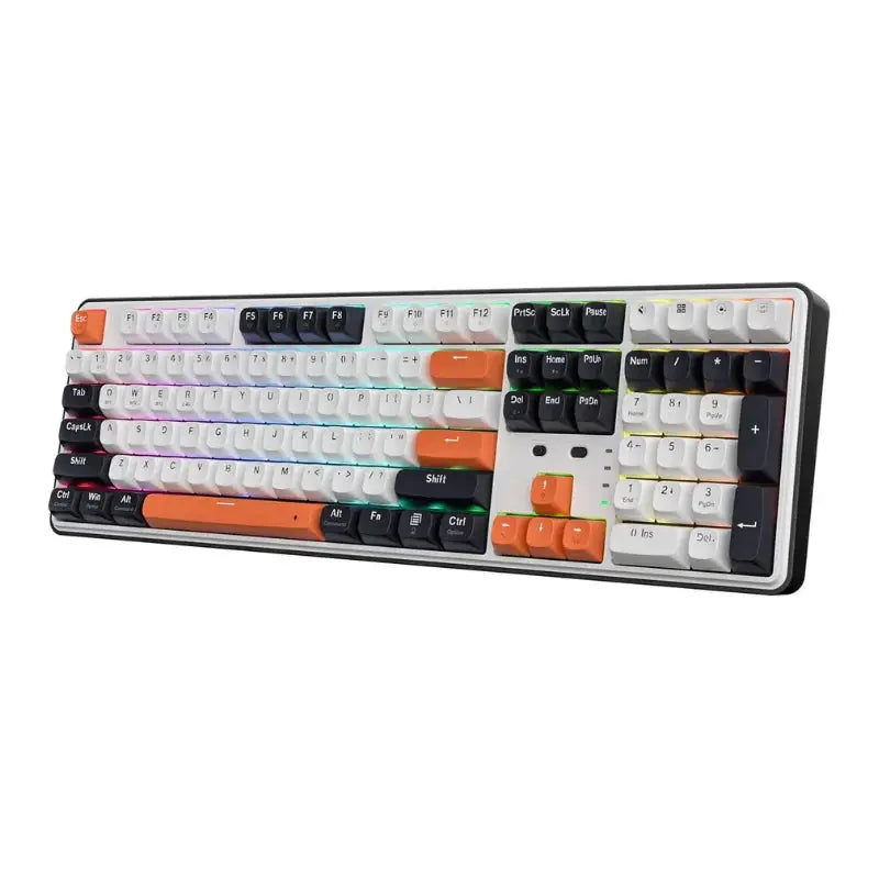 Redragon K689 PRO wireless gasket RGB mechanical keyboard with 108 keys and multicolor keycaps