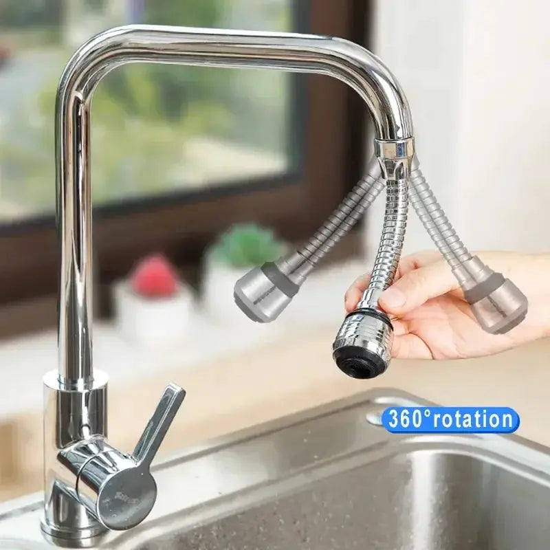 2 Modes 360 Rotatable Faucet Extender With Bubbler For High Pressure Water Saving Kitchen And Bathroom Accessories