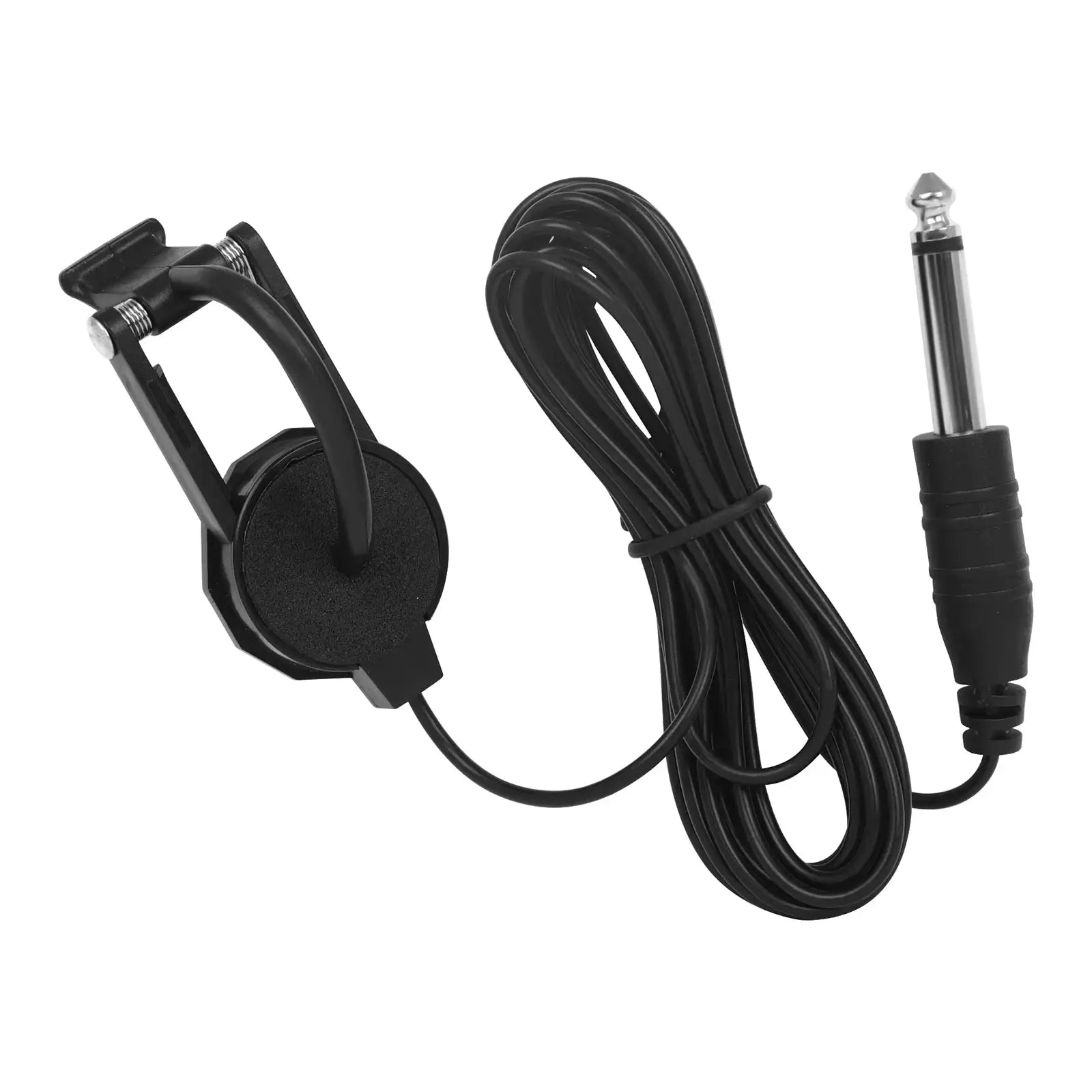 Clip On Piezo Pickup For Acoustic Guitars Mandolins Violins Ukuleles Banjos Bouzoukis With 2.5 Meter Cable
