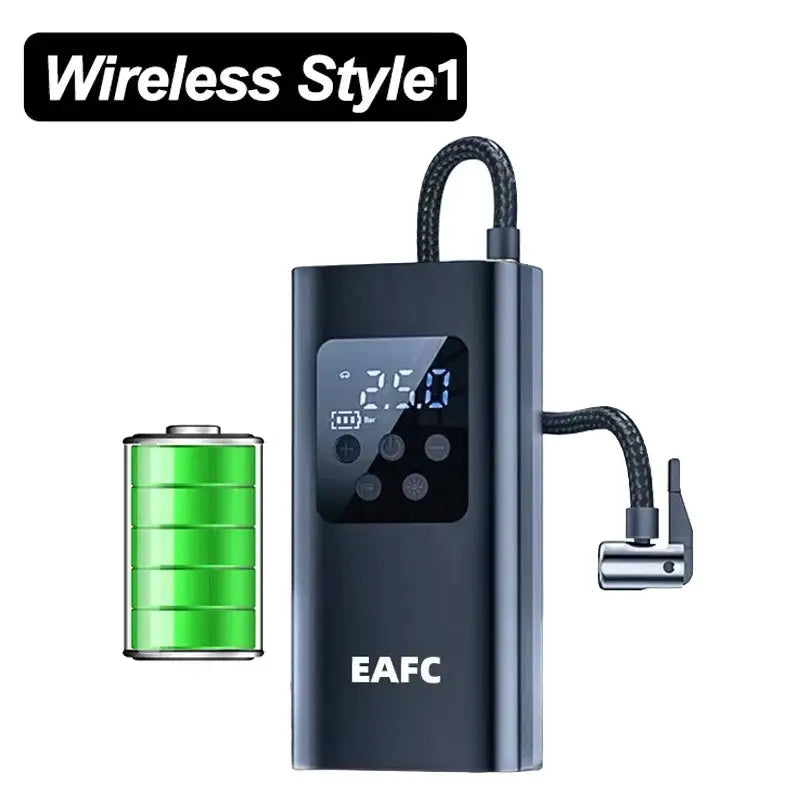 12V Wireless Tire Inflator Pump 150 PSI For Car Motorcycle Ball