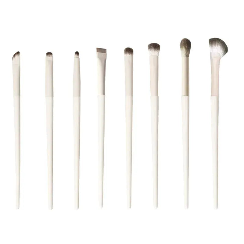 GlamourGlow 13 Piece Makeup Brush Set Soft Nylon Bristles for Flawless Eye Shadow Foundation and Blush