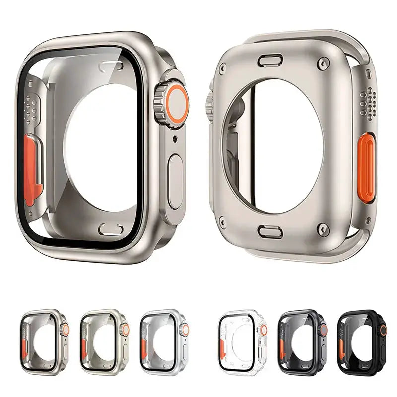 Simples Market Apple Watch bumper cases (PC), 6-pack in assorted colors.
