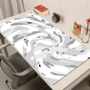 Large Line Texture Mouse Pad With Durable Stitched Edges Non Slip Base For Office Gaming And Study