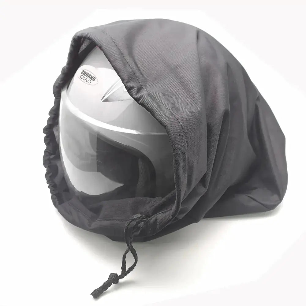 MotoGuard Plush Drawstring Helmet Bag For Full And Half Helmets Protects From Scratches And Dust