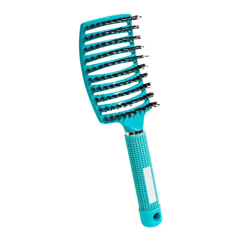 NovaGlow Magic Scalp Massage Hair Brush For Wet Curly Hair With Non Slip Handle Detangling Tool