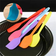 Heat Resistant Integrated Handle Silicone Spoon Spatula Scraper For Baking And Cooking Kitchen Tool